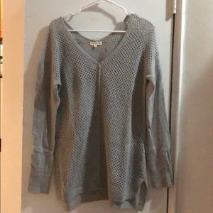 Rebecca Taylor Gray Sweater